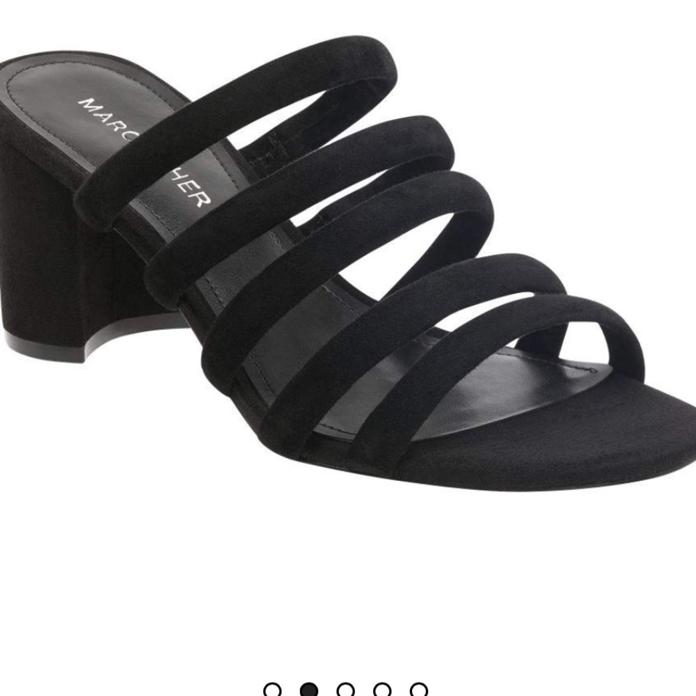 Marc Fisher Shire strapping tubular mule. New 7